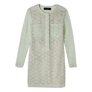 Victoria Beckham for Target Mint Green Lace Dress Small